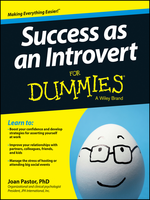 Title details for Success as an Introvert For Dummies by Joan Pastor - Available